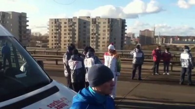 Олимпийский огонь погас 23-й раз в Вологде