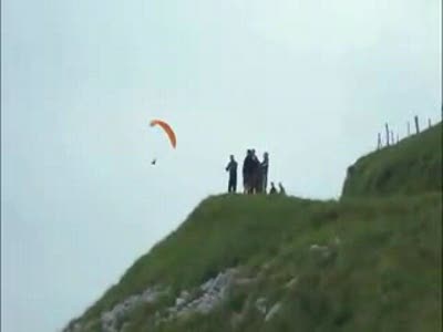 Shocking Paraglider Accident