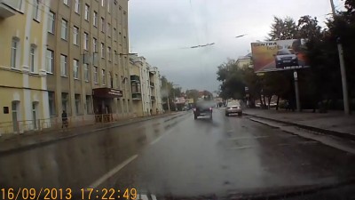 Не пропустил пешехода