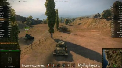 WOT: Южный берег - Т-34-85 - 4 фрага -