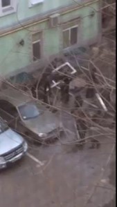 Беркут забивает пацана