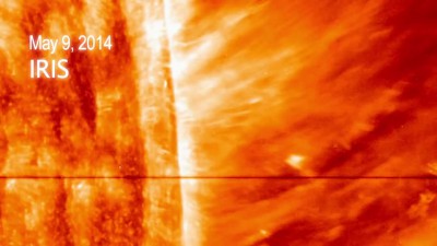 НАСА сняли на видео грандиозную вспышку на Солнце