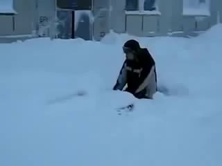 Суровая русская зима!!!!