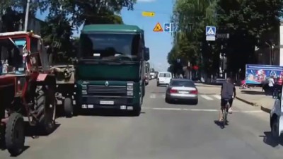 Авария на дороге с фурой в Виннице 14 07 2014 ДТП
