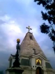 НЛО над храмом в Севастополе