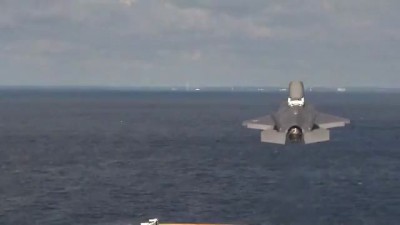 F-35B Day One Trials aboard USS WASP
