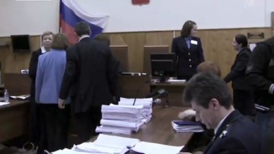 Арест Владимира Путина- репортаж из зала суда