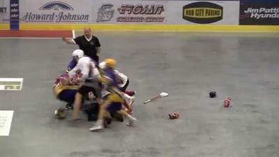 Inter A Lacrosse Brawl - Coquitlam vs Nanaimo