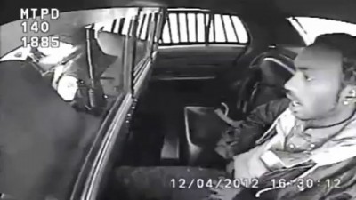 Criminal Pulls Gun in Backseat of Squad Car