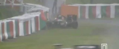F1 2014 Japan GP - Adrian Sutil Crash