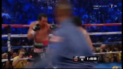 Manny Pacquiao vs. Juan Manuel Marquez Round 6 T.K.O Full 09.12.2012