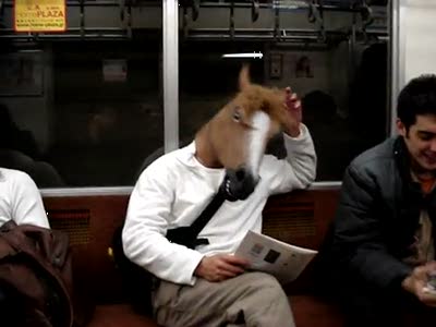 Tokyo Subway Horse
