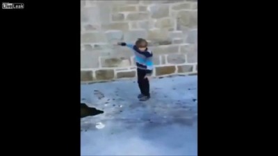 Сломал лед и уплыл