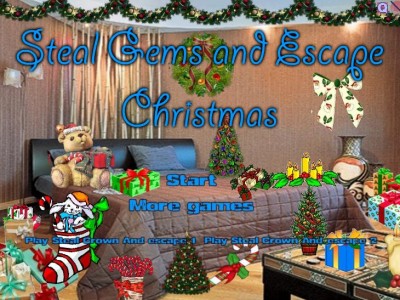 Steal Gems And Escape Christmas