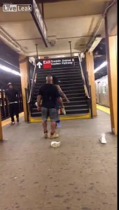 Разборки в Нью-Йоркском метро
