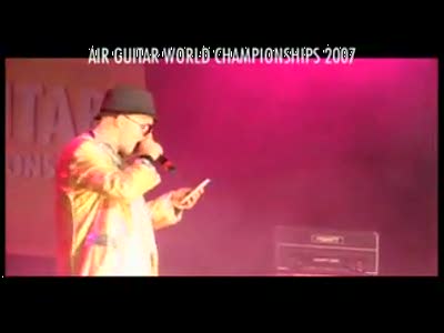 AIR GUITAR WORLD CHAMPIONSHIPS 2007 - Ochi Dainoji Yosuke