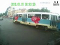 ДТП. Трамвай, троллейбус и маршрутка (Одесса)