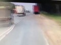 Момент аварии на минском шоссе