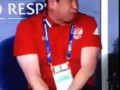 Слуцкий во время игры сборной России на Евро 2016