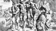гравюра XVII века, изображающая Одиссея (Улисса) на остр?