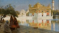 Across_the_Pool_to_the_Golden_Temple_of_Amritsar_by_Edwin_Lord_Weeks