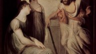 Füssli, Johann Heinrich. Thetis bittet Hephaistos, für ihren Sohn Achilleus eine Rüstung zu schmi