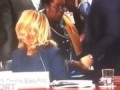 CAUGHT ON CAMERA! Enhanced Video Catches Sheila Jackson Lee Slip Envelope to Christine Ford'