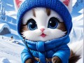 Winter adventures of a kitten 8