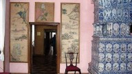 гостиная в Летнем дворце Петра I в Санкт-Петербурге