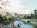 15.Ж.Б. Траверс. Вид на Гатчинский дворец со стороны парк