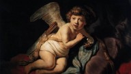 Rembrandt Cupid Blowing Soap Bubbles