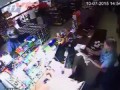 LiveLeak - Brave customers takes care of thief who robbed gas station