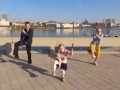 Челябинская скакалка показывает трюки в разных городах