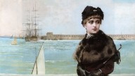 An elegant Woman at St Malo