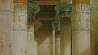David Roberts Isis Temple Philae.