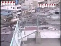 Цунами в Японии ( запись с камер видеонаблюдения ) ...