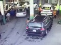 Accident happened in a car service center Saudi Arabia