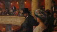 T.F. Šimon In the theatre, Paris