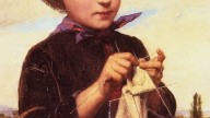 Girl_Knitting_-_Albert_Anker