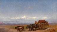 Филиппов. «Северный Кавказ. Арба», 1864 год.