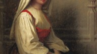 крестьянка (ок. 1851–1855), Истман Джонсон