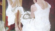 Girl at Mirror. Norman Rockwell