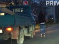 Девушки во Владивостоке ехали из клуба на грузовике