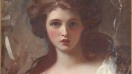 George Romney - Lady Hamilton as Circe.около 1782