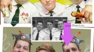 шарж до и после Фотошоп