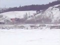 Взрыв льда в Кемерово на реке Томь