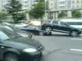 Two Porsche Crash Moscow Arbat part 2