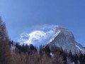 Snow Blows off the Matterhorn