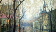 в городе. Новая Басманная улица