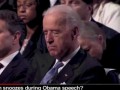 Вице-президент США заснул во время речи Барака Обамы
